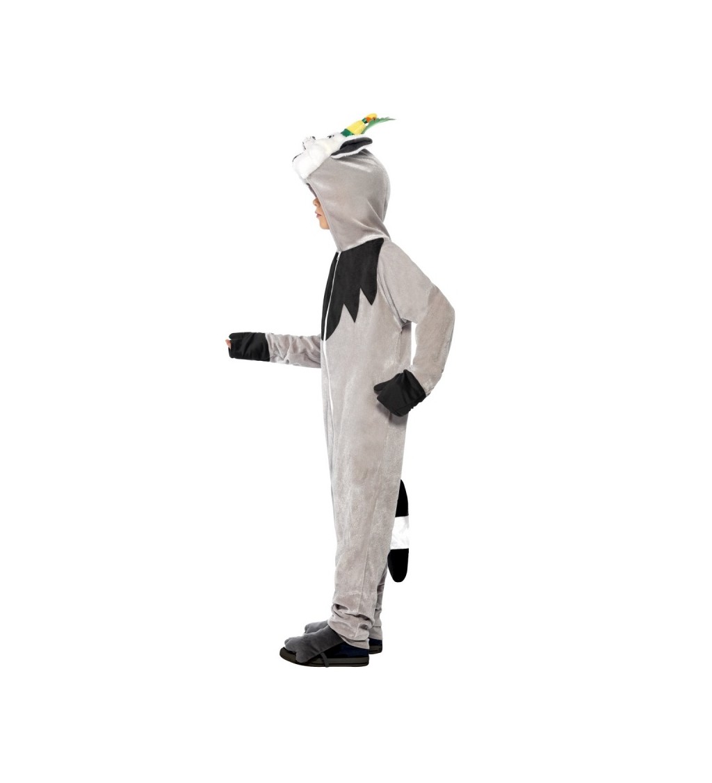 Dětský kostým - Lemur král Jelimán