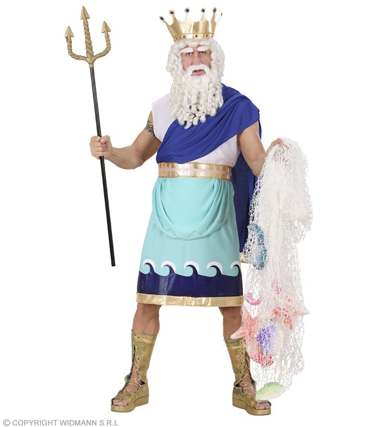 Pánský kostým Poseidon vládce moří