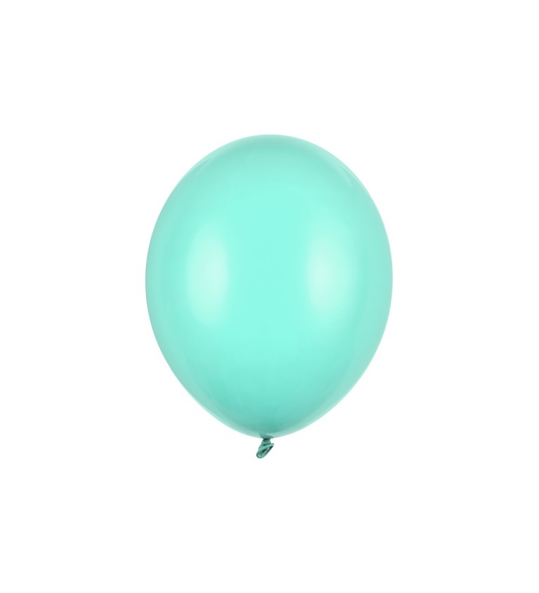 Balónek Strong - pastelová - světle mintová, 30 cm