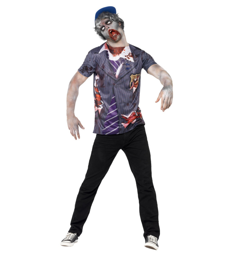 Zombie student - pánský kostým